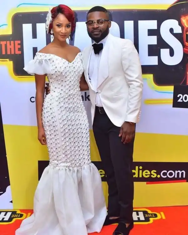 PHOTOS: Falz And Adesua Etomi #Headies2016